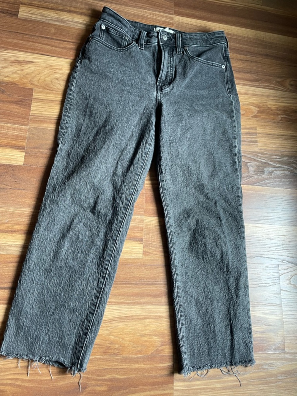 Madewell The Curvy Perfect Vintage Straight Jean in Lunar Wash Size 28 Petite - Picture 5 of 11
